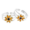 Stylish Handmade Toe Rings for Women 925 Sterling Silver