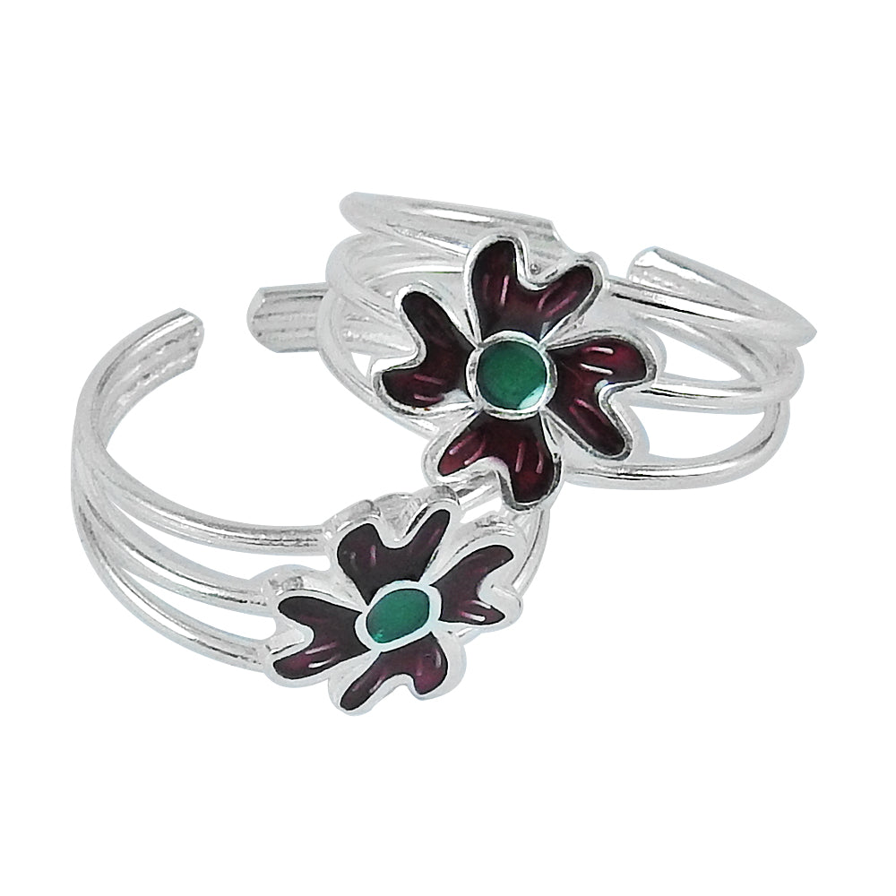 Adjustable Minimal Toe Rings Handmade 925 Silver
