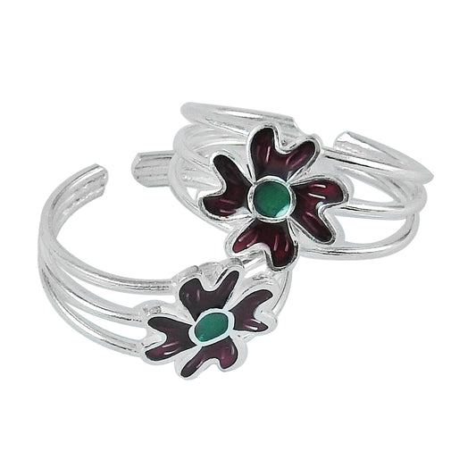 Adjustable Minimal Toe Rings Handmade 925 Silver