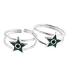 Feminine Minimal 925 Sterling Silver Toe Rings