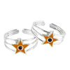 Pure 925 Sterling Silver Handmade Toe Rings for Indian Women