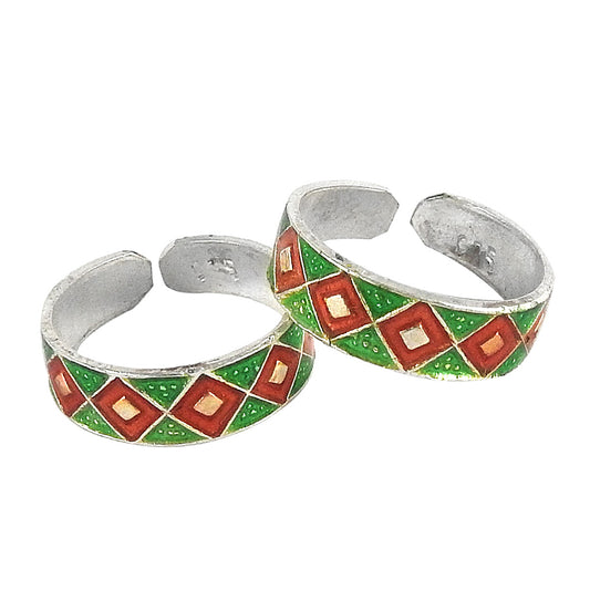 Traditional Indian Silver Handmade 925 Toe Rings