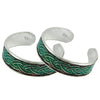 Classic Ethnic 925 Sterling Silver Toe Rings