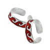 Ethnic Indian Bridal Toe Rings 925 Sterling Silver Handmade