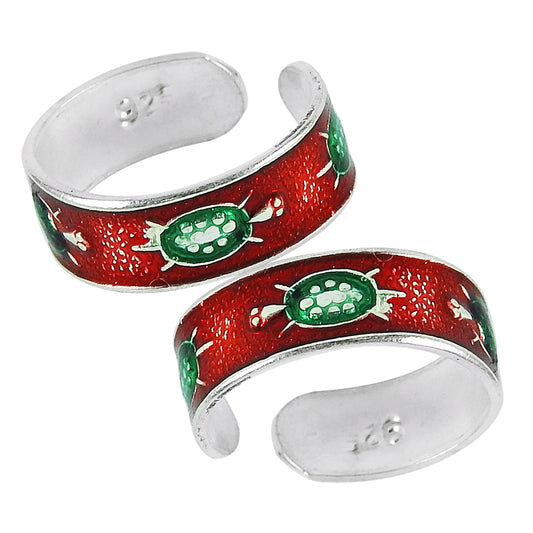 Indian Traditional Jewelry Toe Rings Solid 925 Sterling Silver