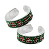 Ethnic Bridal Toe Rings Handmade 925 Sterling Silver