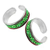 Women’s Traditional Ethnic Toe Rings 925 Sterling Silver