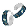 Indian Daily Wear Toe Rings Solid 925 Sterling Silver Handmade