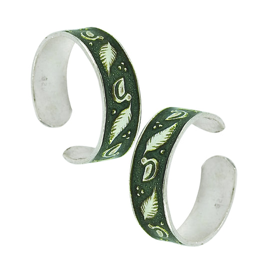 Handmade Indian Bridal Toe Rings 925 Sterling Silver
