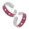 Solid 925 Sterling Silver Indian Ethnic Toe Rings Handmade