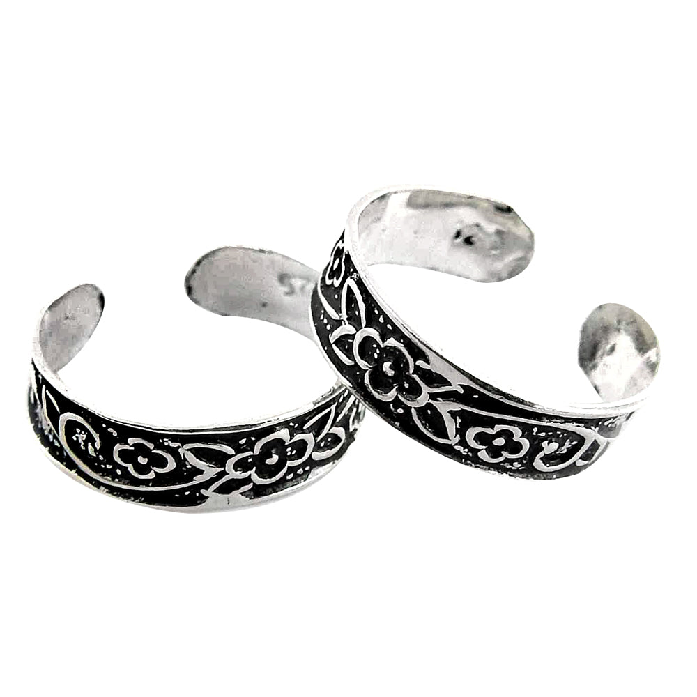 Indian Wedding Toe Rings Solid 925 Sterling Silver