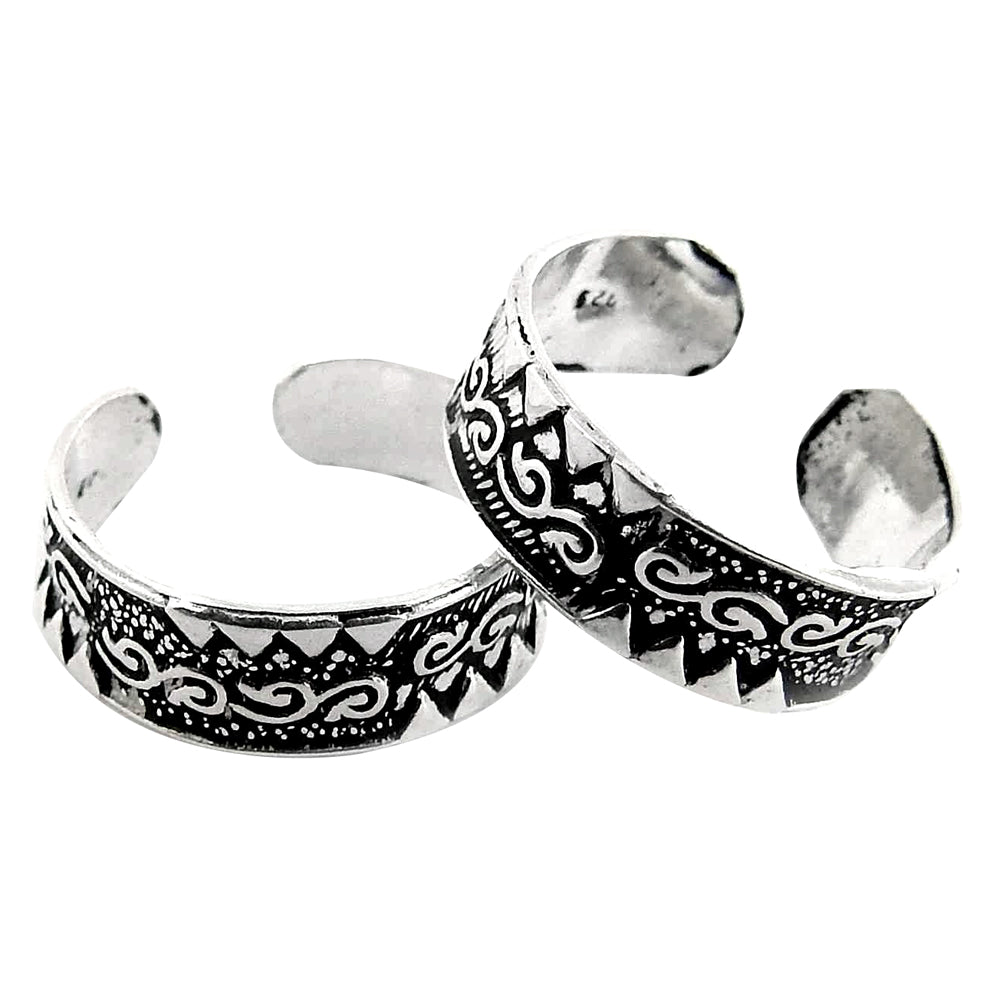Indian Bridal Toe Rings Pure 925 Sterling Silver