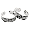 Women’s Indian Traditional Jewelry Sterling Silver Toe Rings Handmade