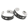 Handmade Indian Traditional Wedding Toe Rings Solid 925 Silver
