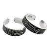 Indian Cultural Silver Toe Rings Handmade