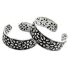 Traditional Indian Silver Toe Rings for Married Women