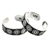 Handmade Indian Cultural Wedding Toe Rings Solid 925 Silver