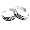 Traditional Indian Bridal Silver Toe Rings