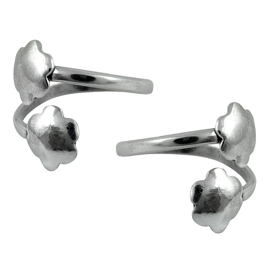 Indian Cultural Ethnic Toe Rings Solid 925 Sterling Silver