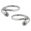 Traditional Indian Silver Wedding Toe Rings Handmade