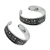 Indian Heritage Bridal Jewelry Toe Rings Solid 925 Silver
